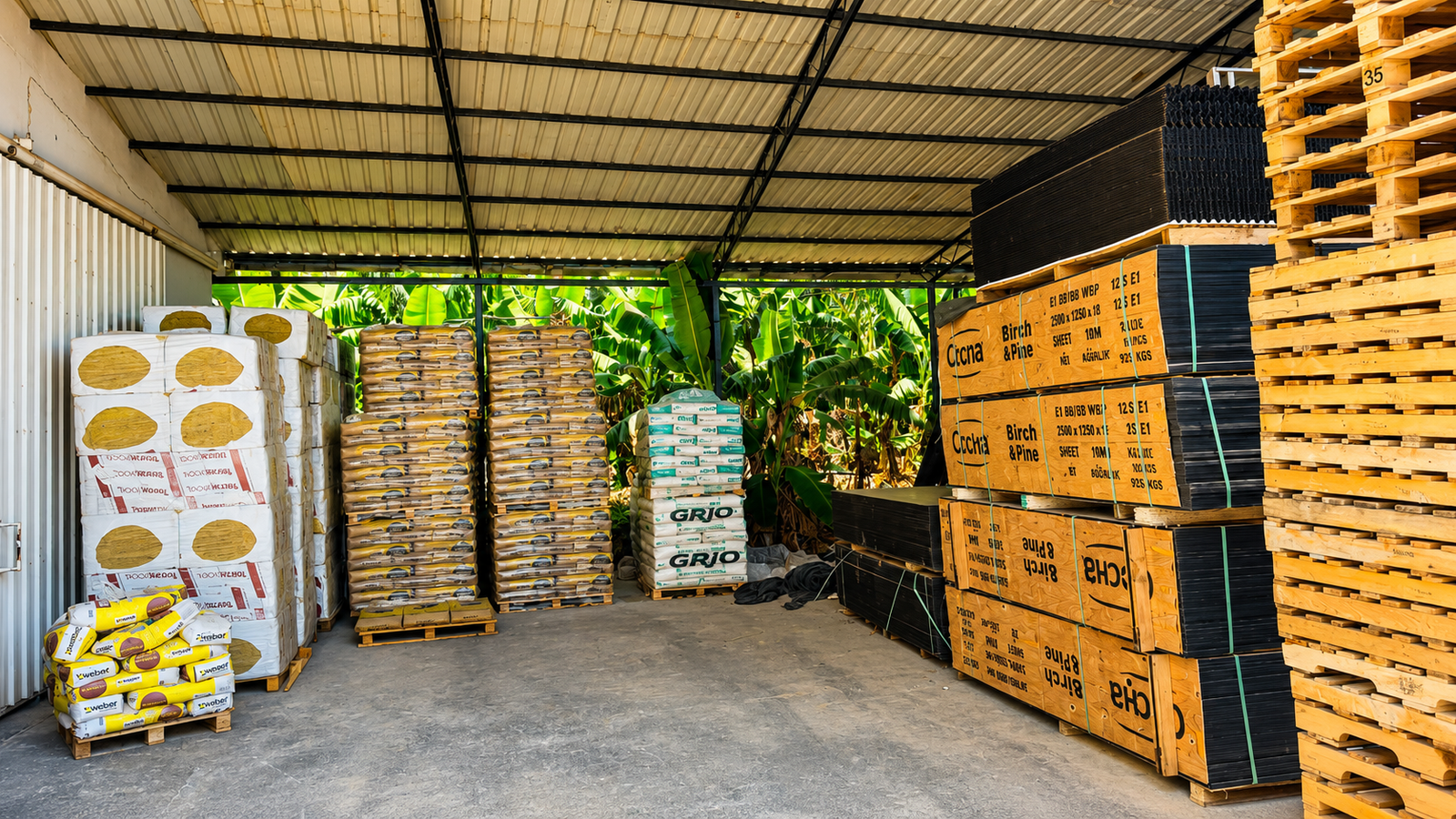 Kodal Yapı Market showroom ve depo görseli